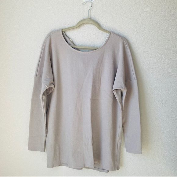 Rokoko Open Twist Back Long Sleeve Thermal L - Picture 1 of 7